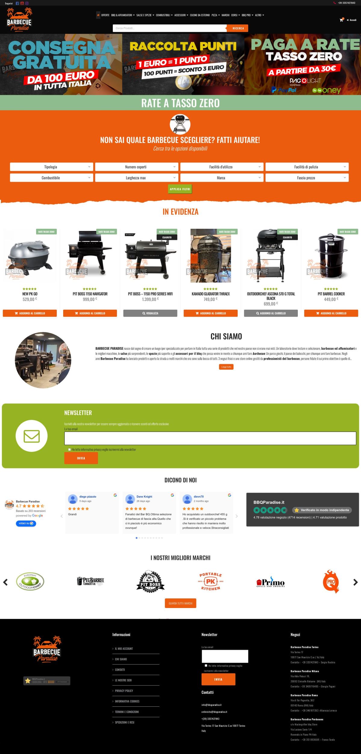E-commerce WooCommerce con funzioni di intelligenza artificiale